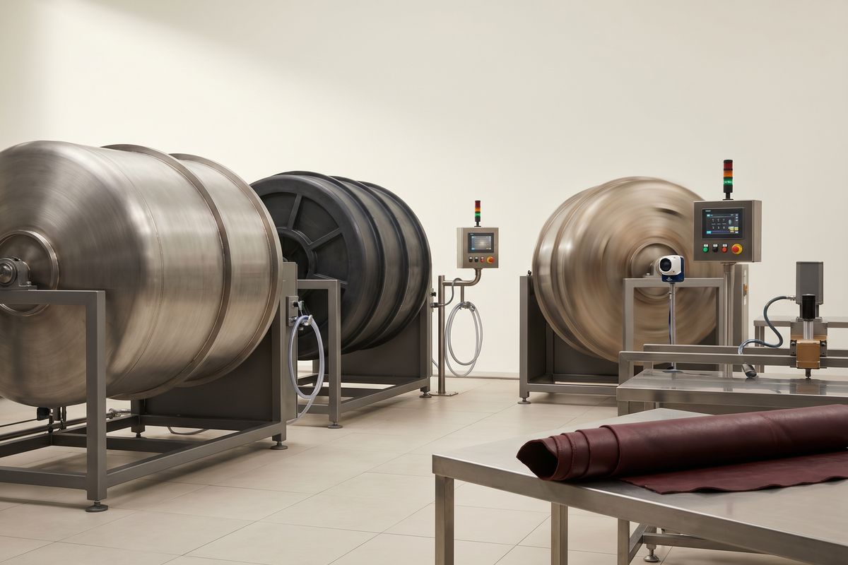 Tannery drums