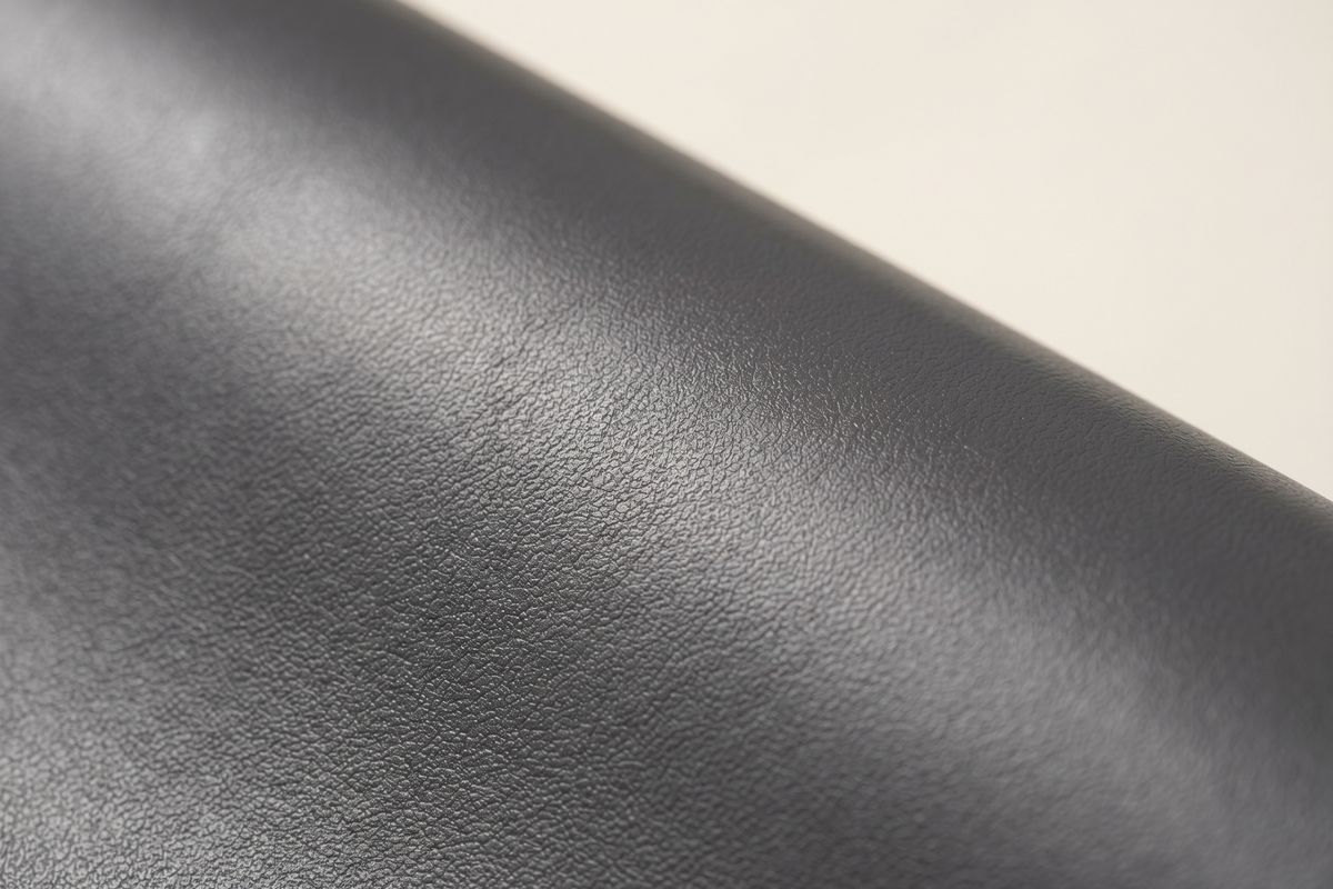 Pigmented finished leather