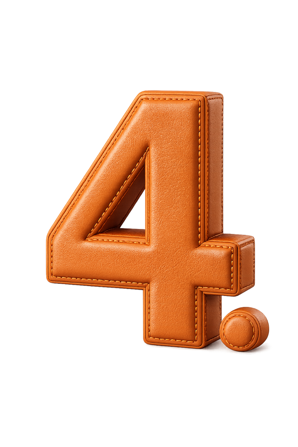 Four leather swatches, one for each sector — aviation, automotive, hospitality and yacht.
